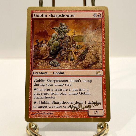 GOBLIN SHARPSHOOTER World Championships Berlin 2003 (Wolfgang Eder) MTG - Picture 1 of 3
